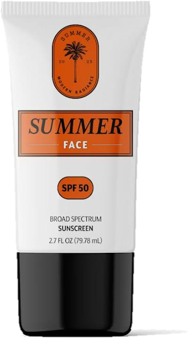 Summer Face SPF 50 invisible facial sunscreen gelée tube — broad-spectrum SPF 50, makeup-friendly, no white cast
